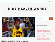 Tablet Screenshot of kidshealthworks.com